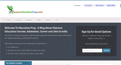 Desktop Screenshot of educationfrog.com